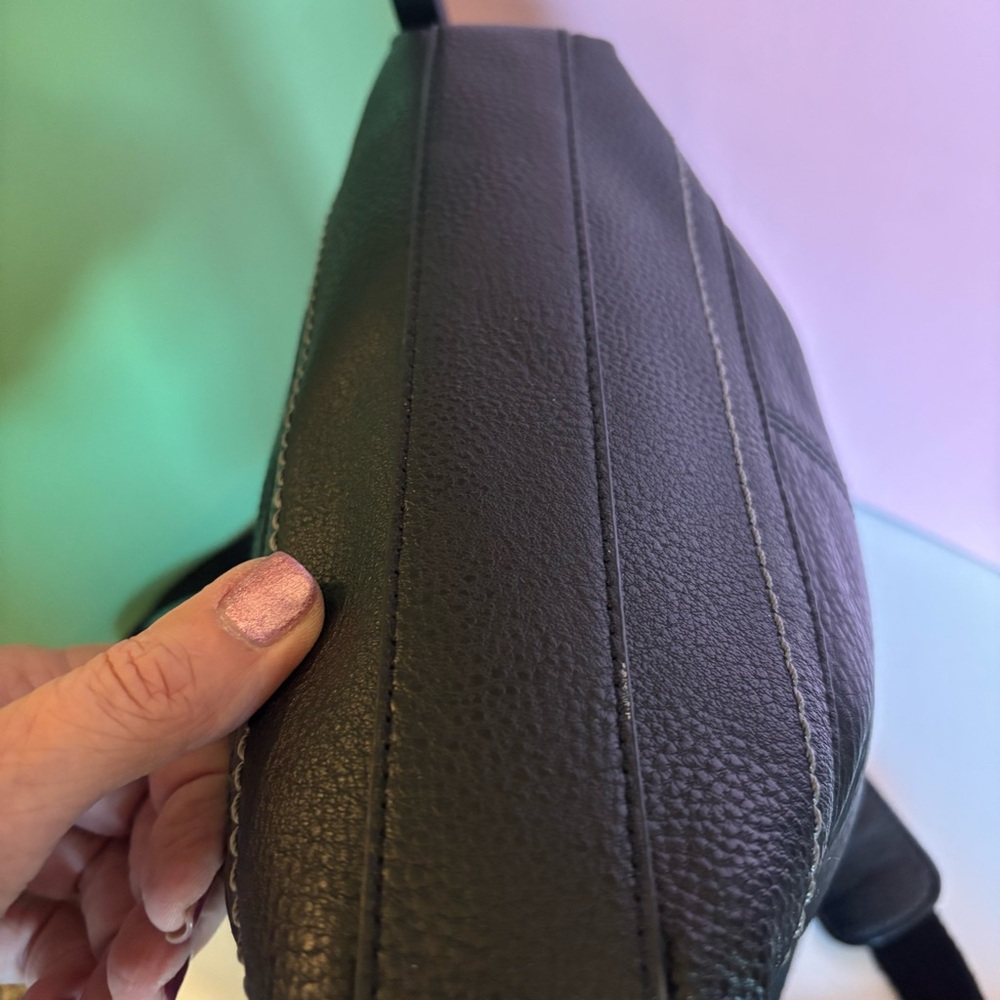 THE SAK Black Leather Woman’s Crossbody  Bag - Picture 3 of 6